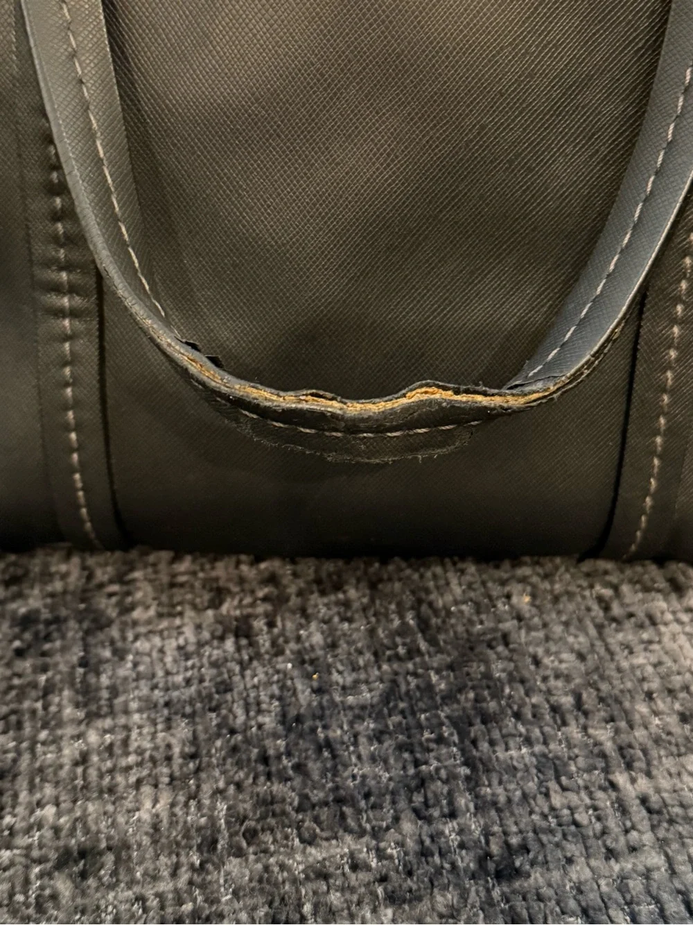 Coach Black Leather Dome Satchel